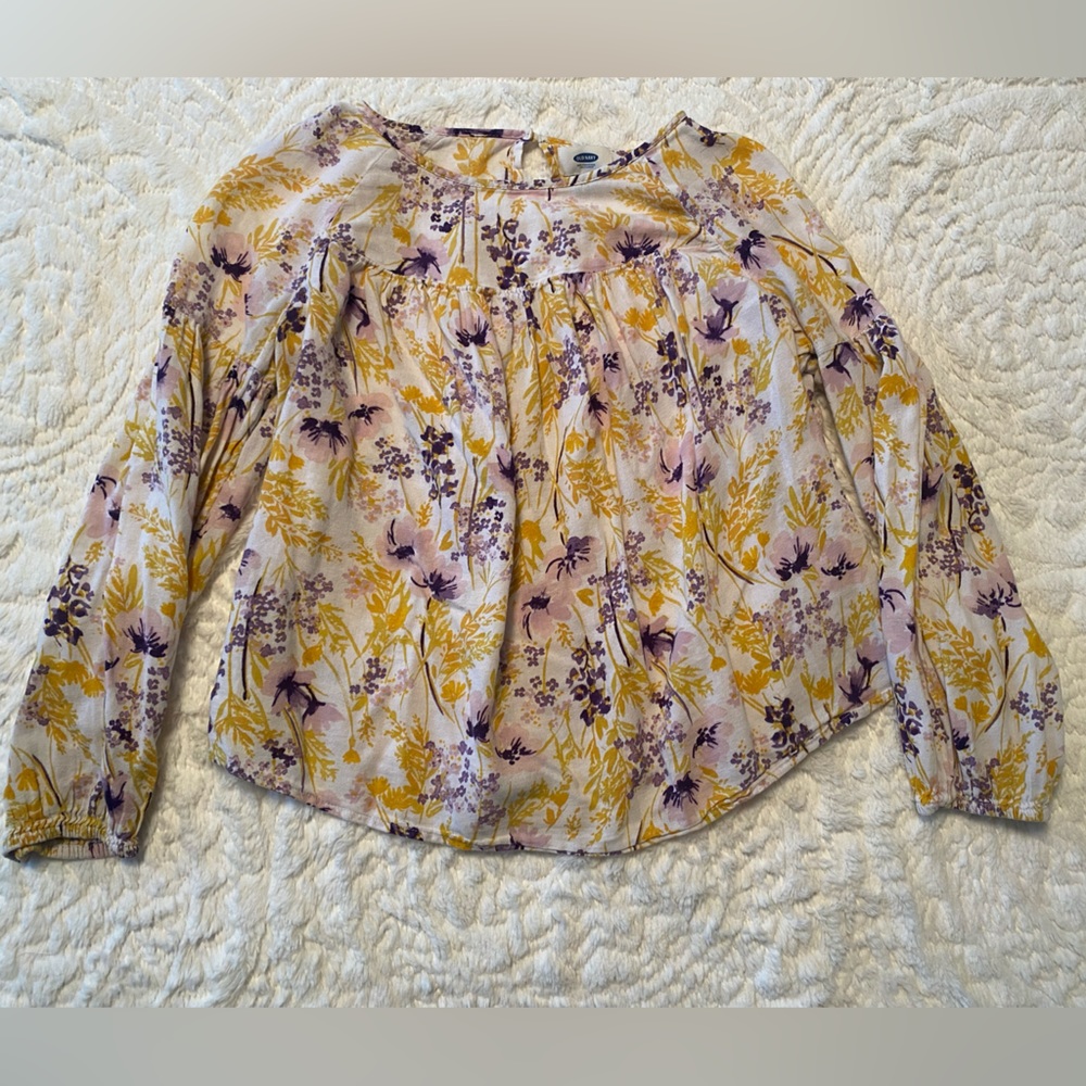 Floral Old Navy top